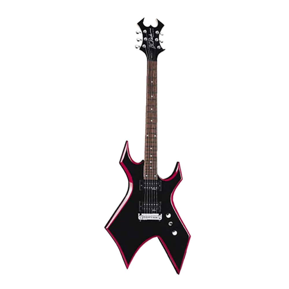 Rich Warlock Avenge Wgrebkpk Onyx Red Bevel Electric Guitar Devmusical Rich Warlock Avenge Wgrebkpk Onyx Red Bevel Electric Guitar Devmusical