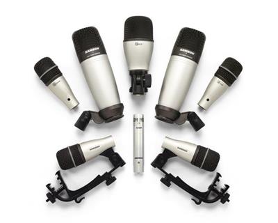 Samson Durm Microphone 8 Kit-8 Piece Drum Mic Set 