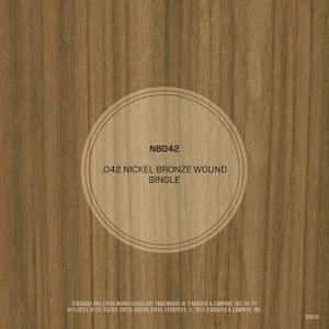 DAddario NB042 Nickel Bronze Wound Acoustic Guitar String