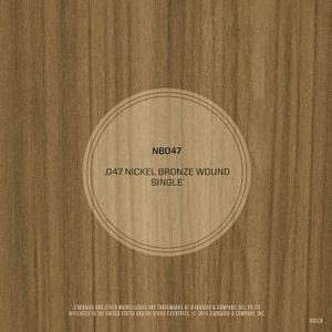 DAddario NB047 Nickel Bronze Wound Acoustic Guitar String