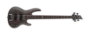 ESP LTD LB204 SMST See Thru Black Satin Electric Bass Guitar