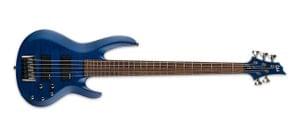 ESP LB205 FMSTB See Thu Blue Electric Bass Guitar