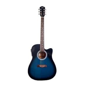 Washburn Oscar Schmidt OD45CEBLBPAK Acoustic Electric Guitar