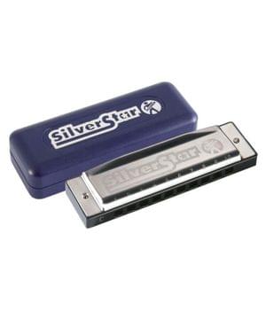 Hohner M50410X Silver Star A Major Harmonica