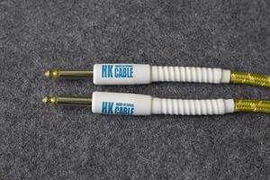 Belear Noiseless 6.35 Jack 3 Meter Yellow Electric Bass Guitar Instrument Cable