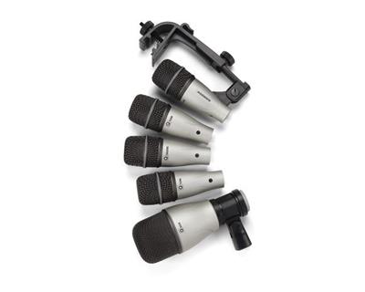 By Vendor - Samson Drum Microphone 5 Kit-5 Piece Drum Mic Set